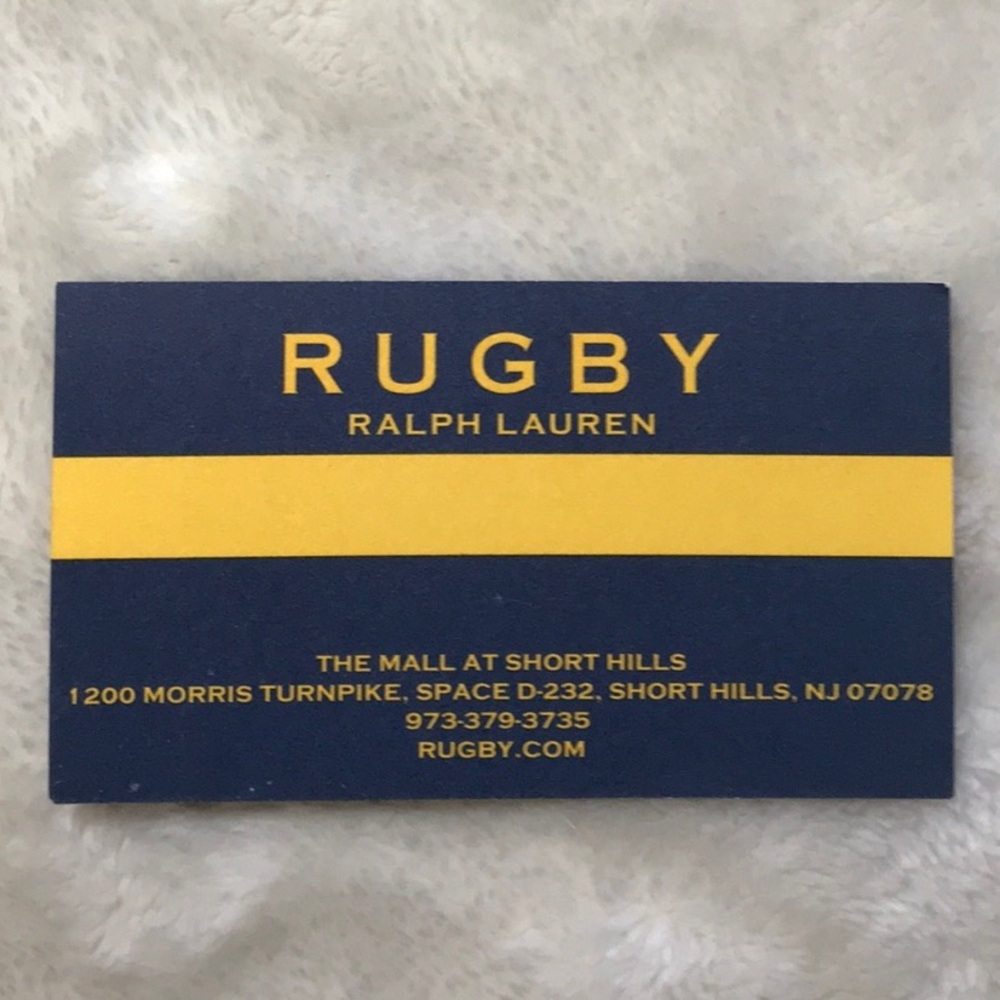 Rugby By Ralph Lauren Black And Red Lion Crest Club Patch View 5